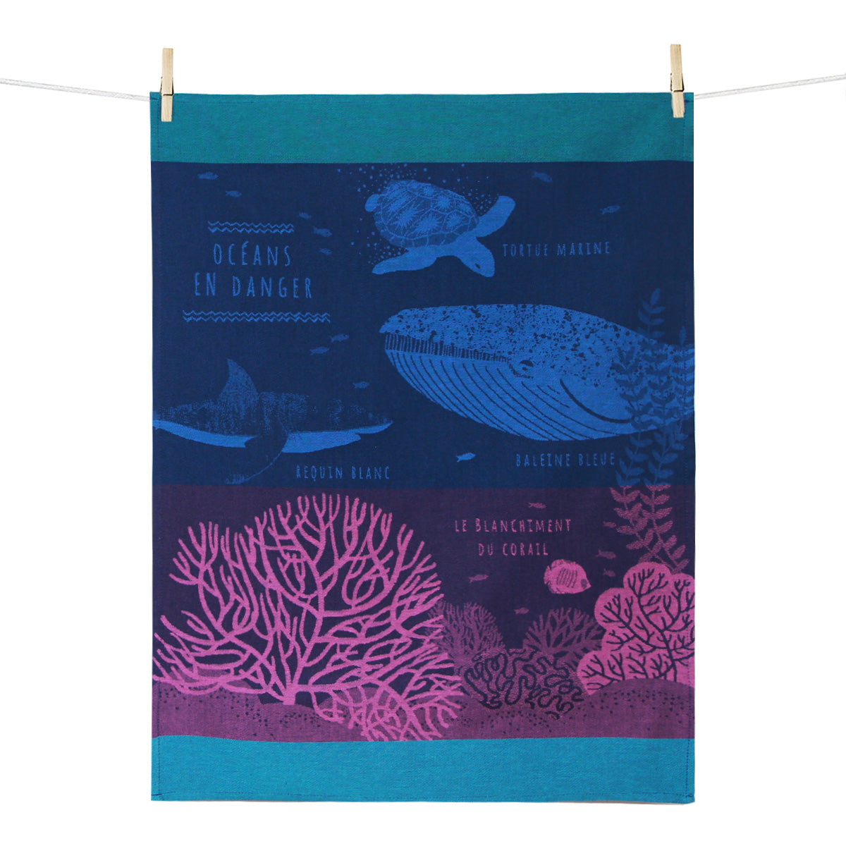 Kitchen Towel –  Ocean endangered