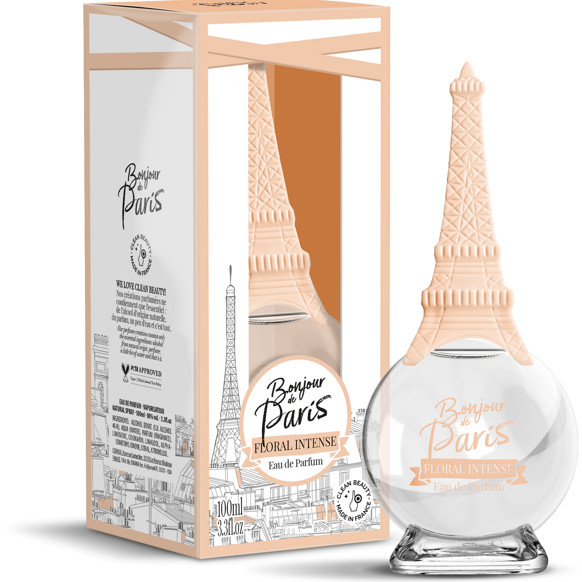 Bonjour De Paris Floral Intense - EDP 100ml (3.3oz) – French Wink