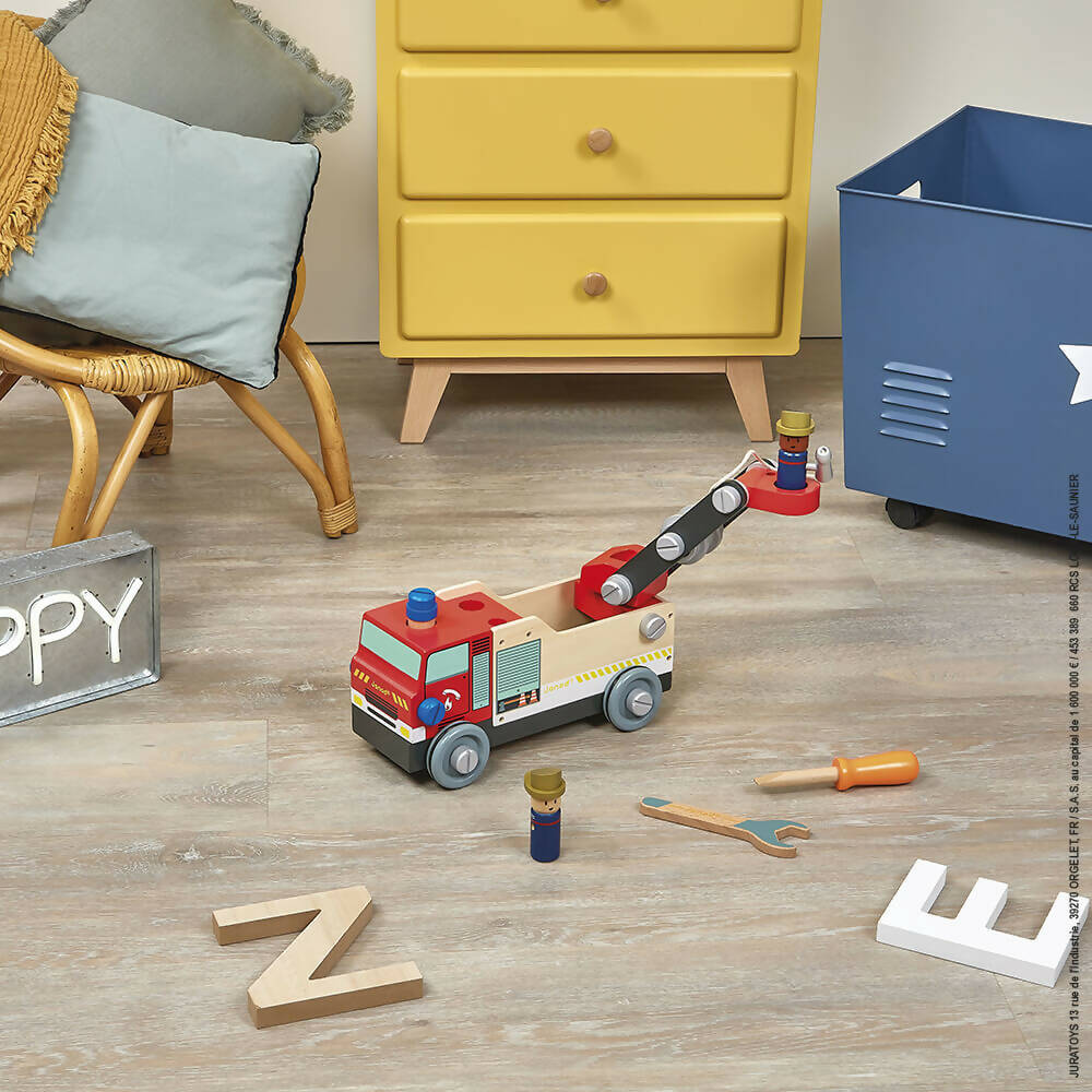 Brico'Kids DIY fire truck - Janod