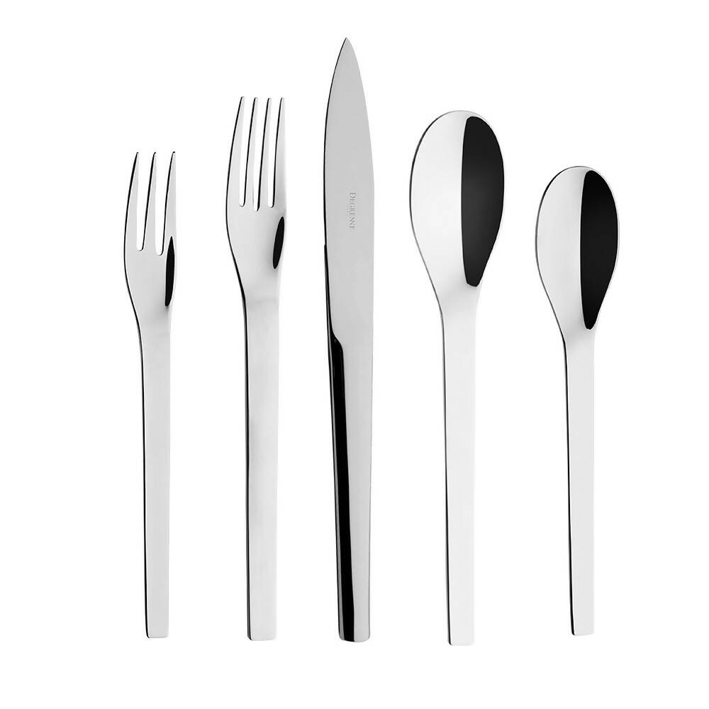 Mirage Mirror Flatware set by Degrenne Paris