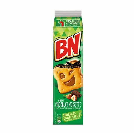 A pack of BN Hazelnut Chocolate Cookie Sandwich