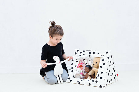 Mini Tent Black Dots - Deuz