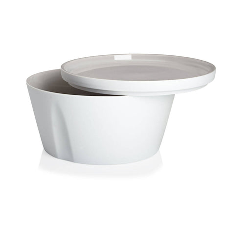 L'Econome by Starck Medium Bowl & Dinner Plate by Degrenne Paris