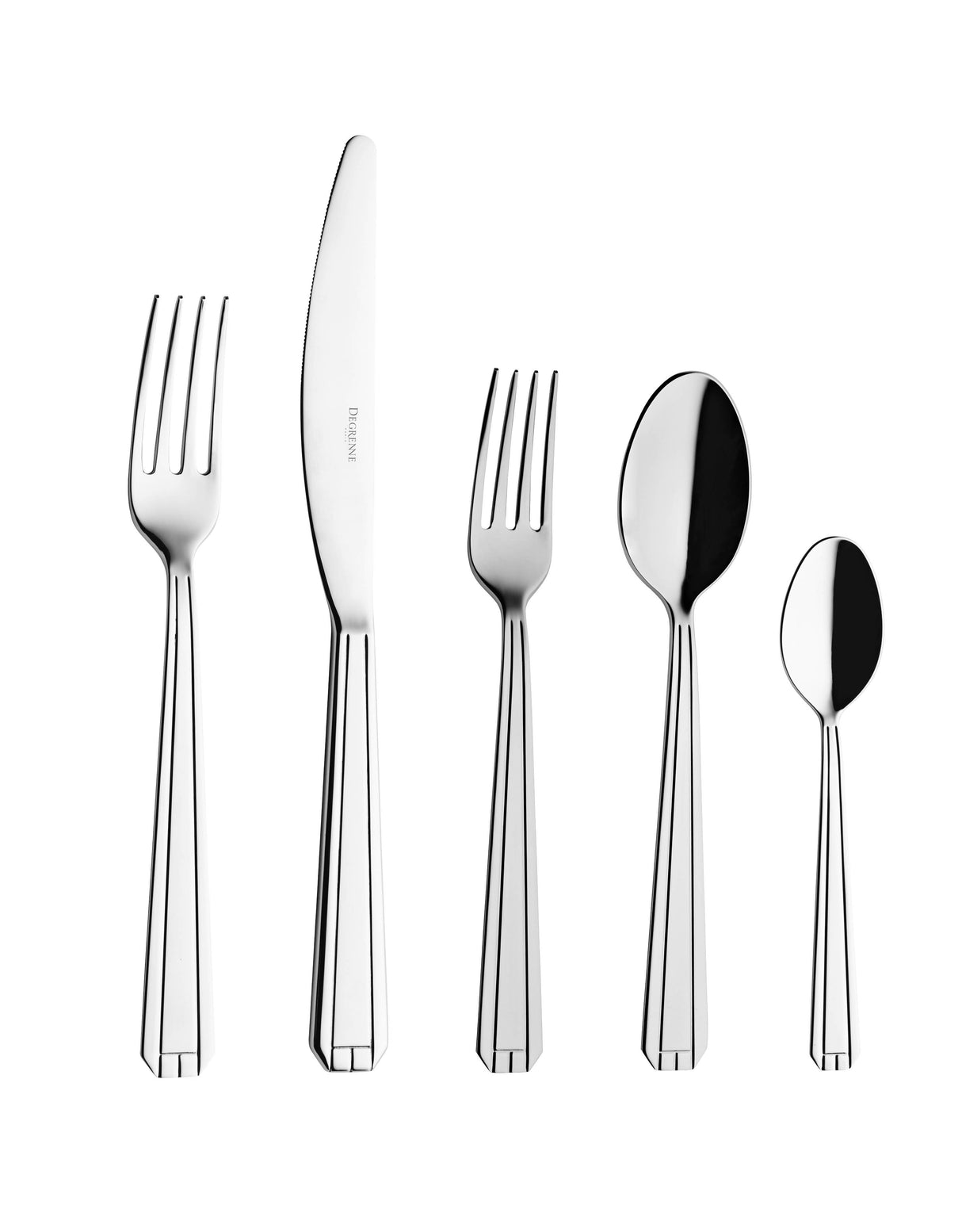 Normandy Flatware set by Degrenne Paris