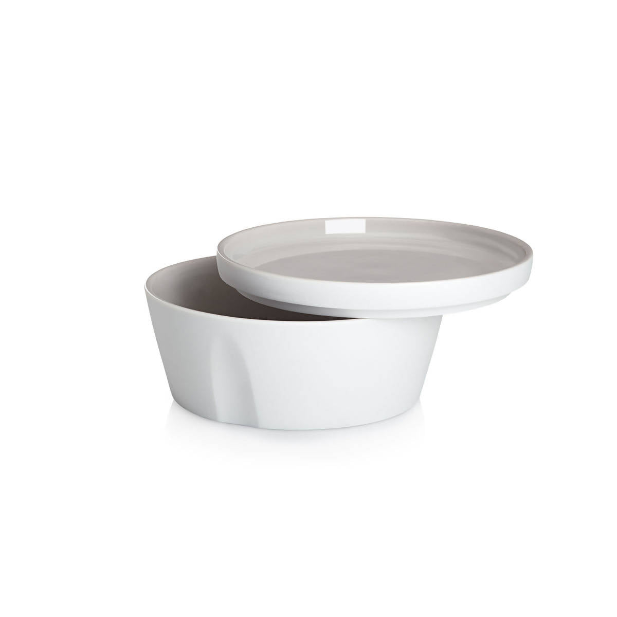 L'Econome by Starck Small Bowl & Dinner Plate by Degrenne Paris