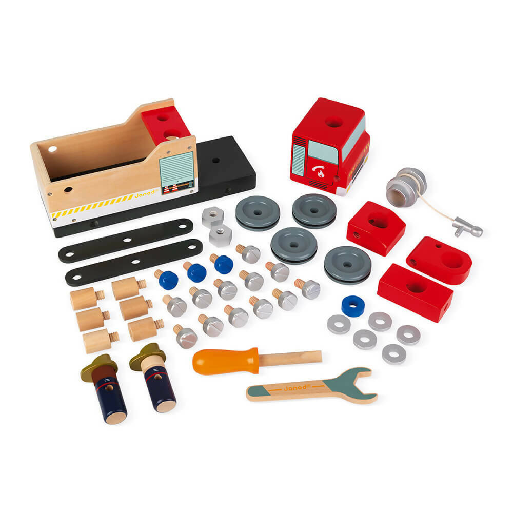 Brico'Kids DIY fire truck - Janod