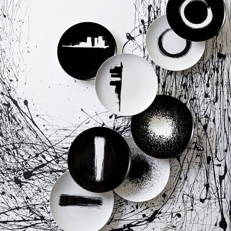 Arty Creation Round Plate Set by Degrenne Paris