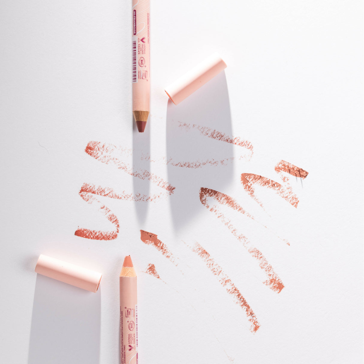 Lipstick - 2 COLORS : 10-NUDE / 20-RASPBERRY