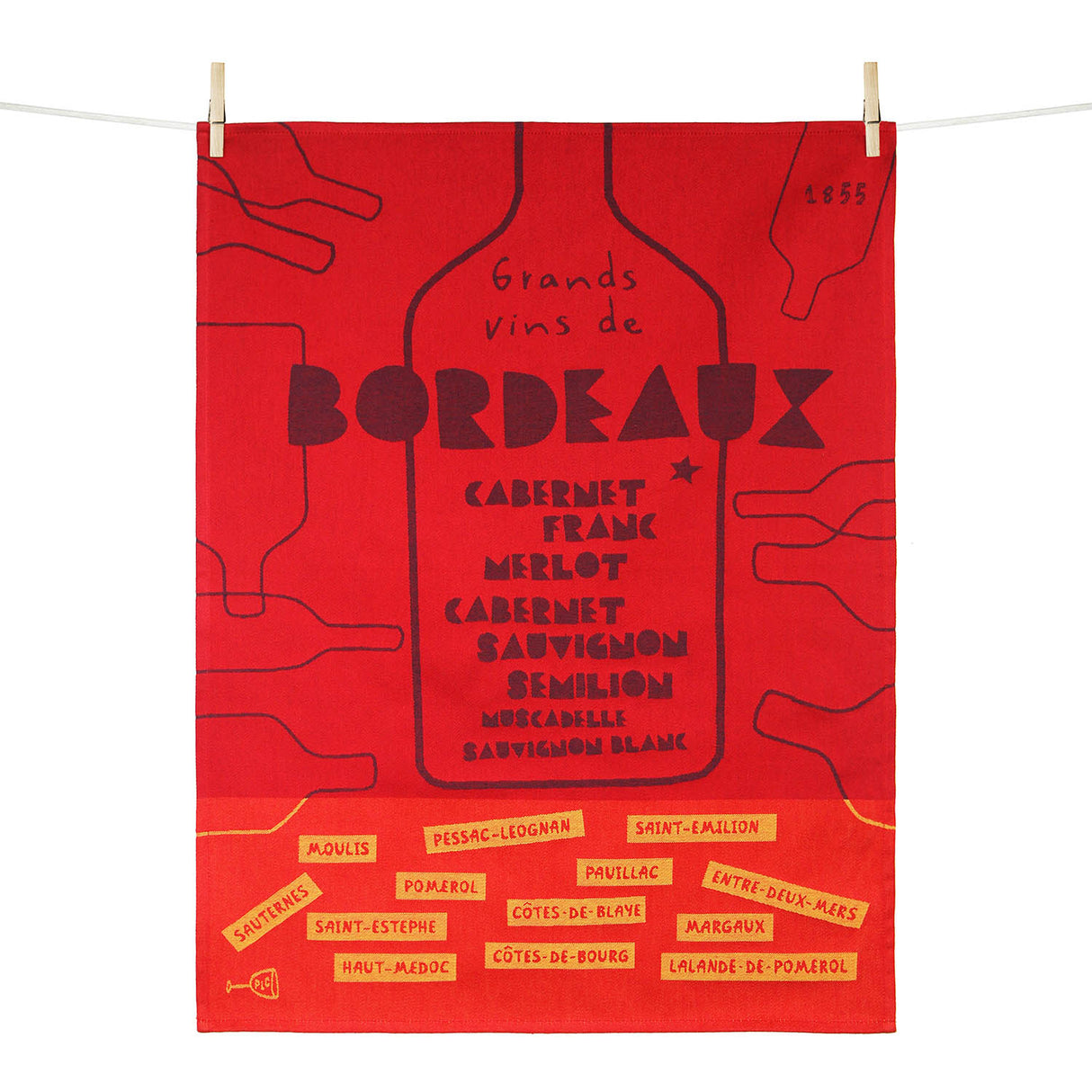 Kitchen Towel - Grands Vins de Bordeaux