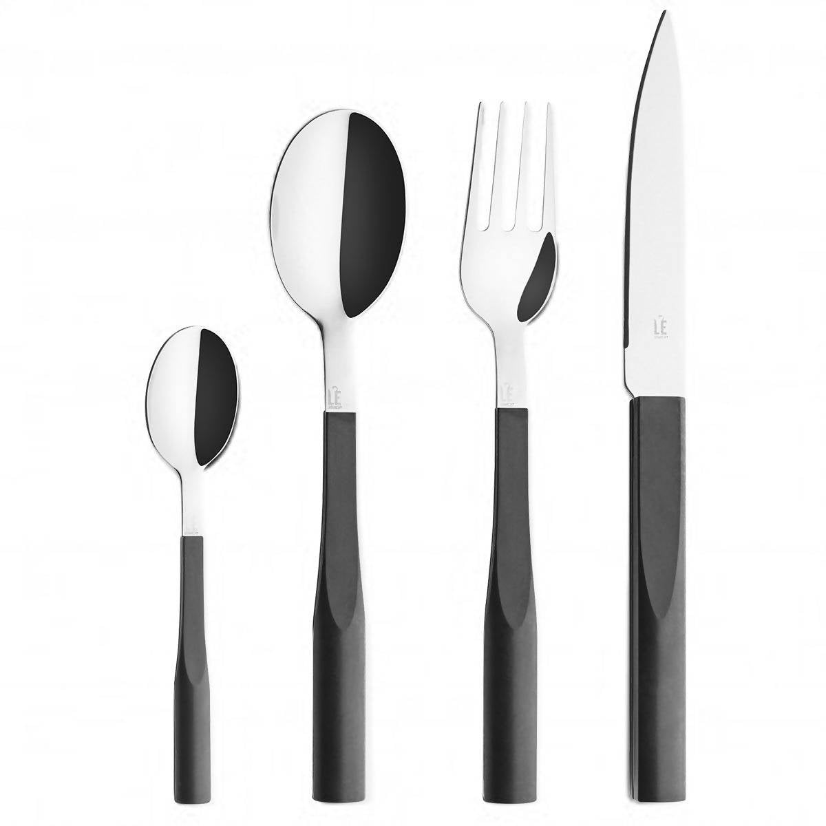 L'E by STARCK Colored Flatware - Black