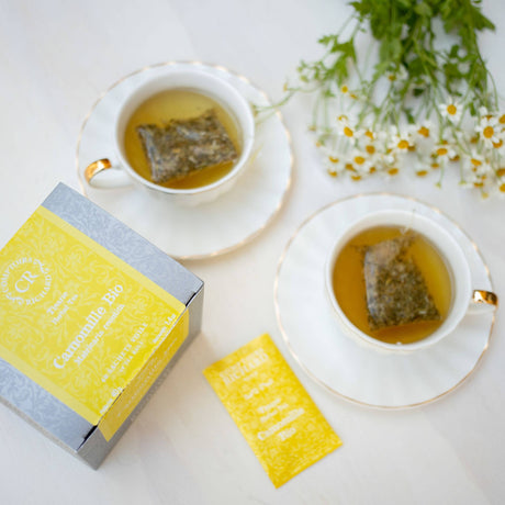 Tea- Cafes Richard Organic Camomile x 40 sachets