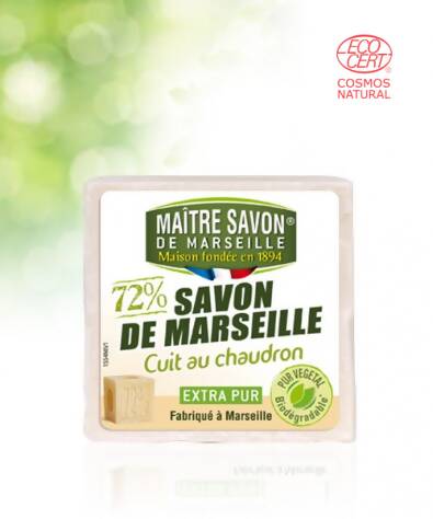 Maitre Savon de Marseille extra Pur 300g 72%