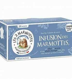 LES DEUX MARMOTTES Les 2 Marmottes infusion antirouille sachet x30
