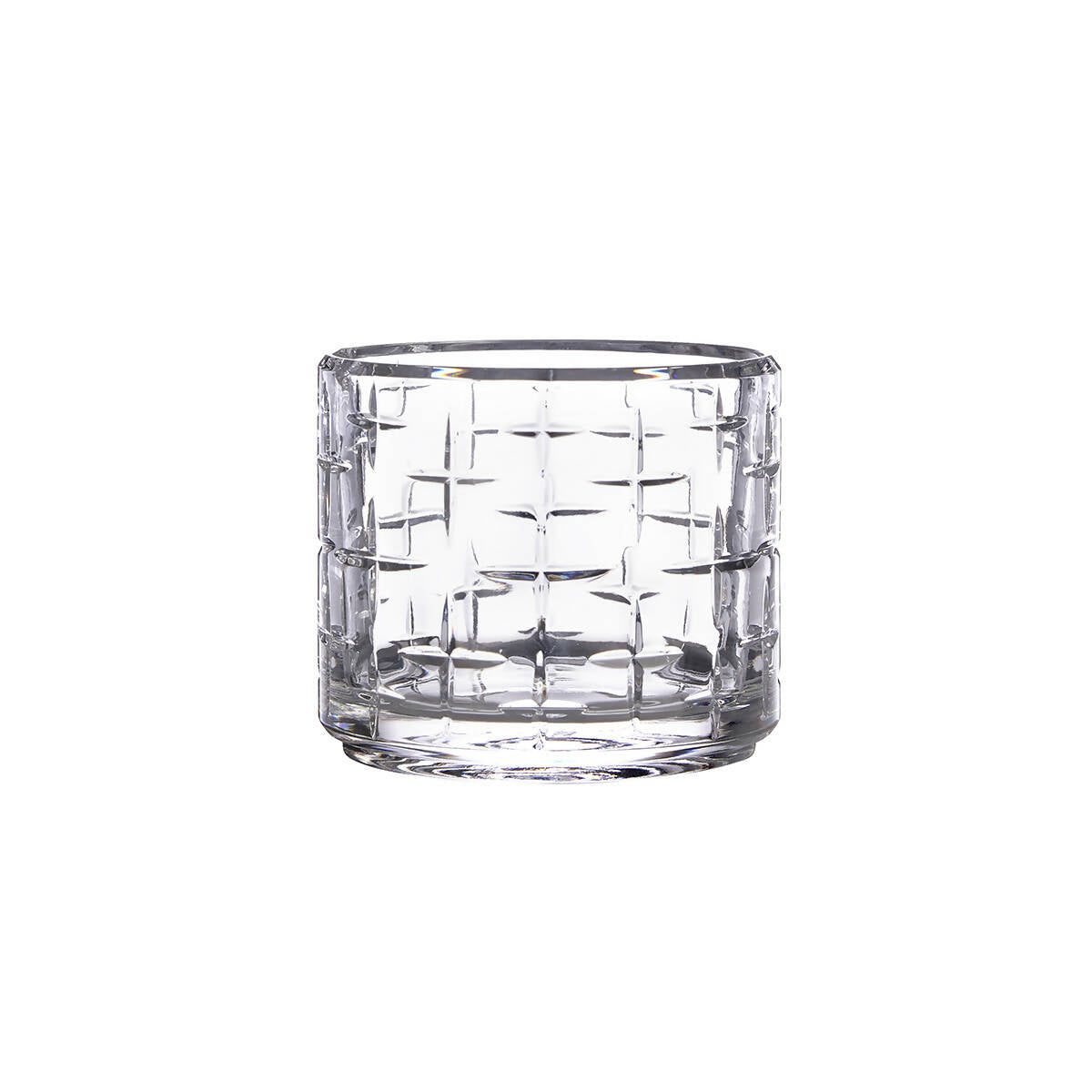 Newport Twist Decanter & Stackable Glasses by Degrenne Paris