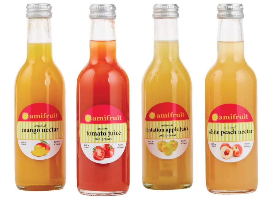 Juices and nectars (5 flavors) by Amifruit