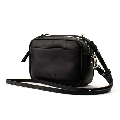 Nino - Black Leather Shoulder Bag