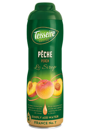 Peach Syrup Teisseire