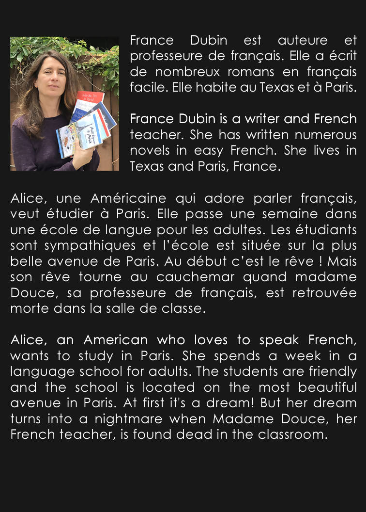 Meurtre avenue des Champs-Élysées (easy French Murder Mystery)