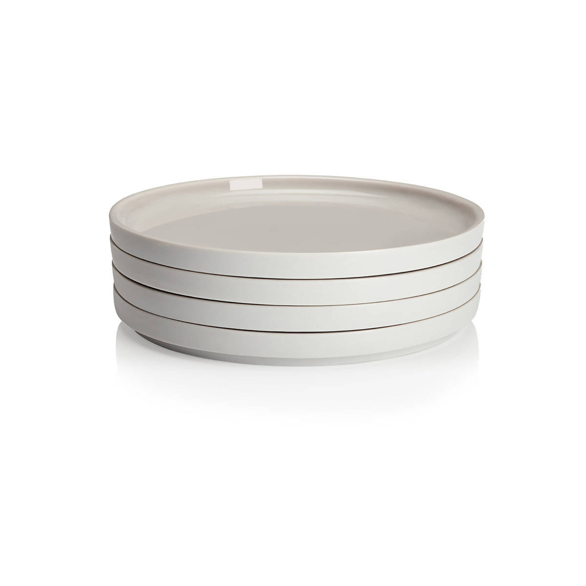 L'Econome by Starck Set of Plates by Degrenne Paris