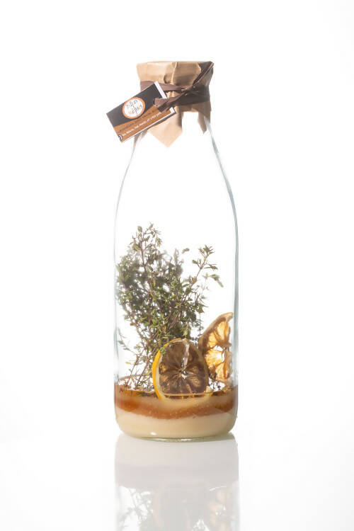 Flavored Rum Honey-Lemon Preparation