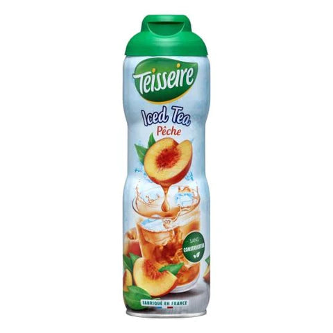 Teisseire Syrup Peach Iced tea