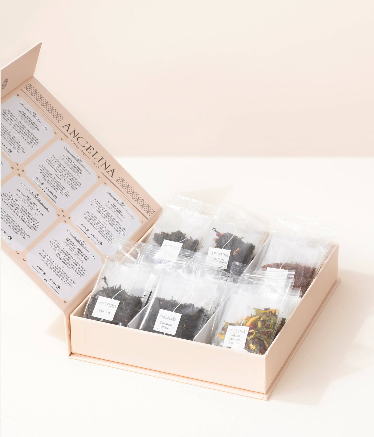 Discovery tea gift set by Angelina Paris