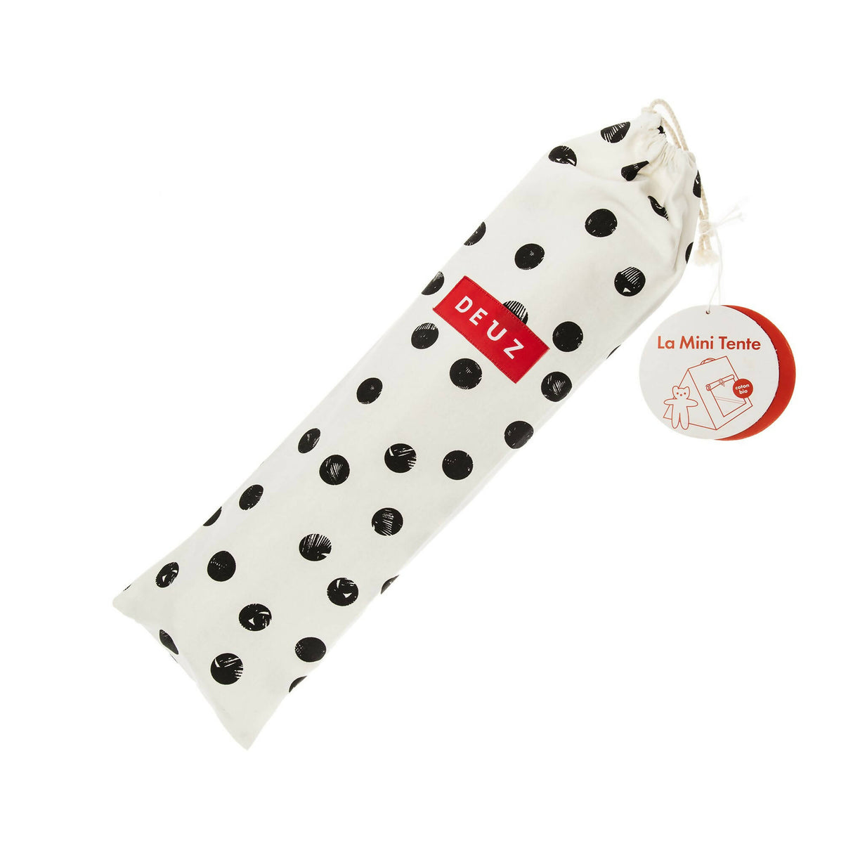Mini Tent Black Dots - Deuz