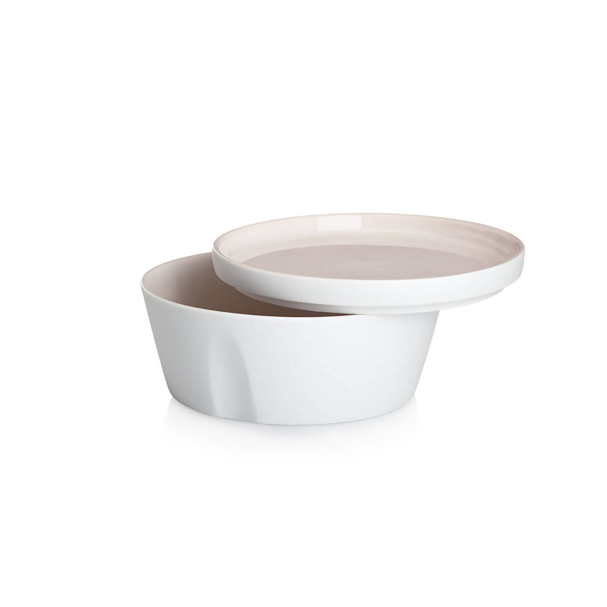 L'Econome by Starck Small Bowl & Dinner Plate by Degrenne Paris