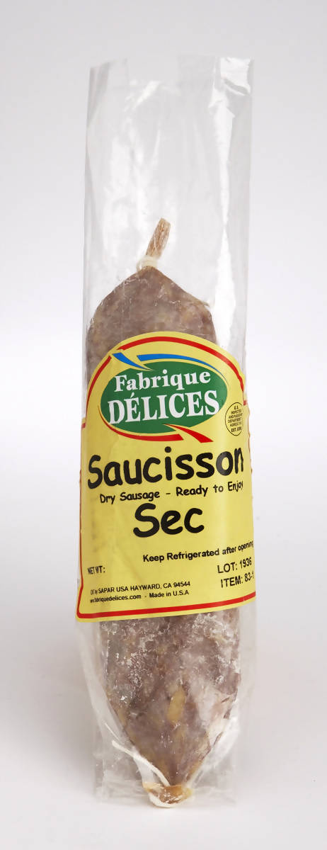 SAUCISSON SEC 200G – day by day l'éco-drive Grenoble