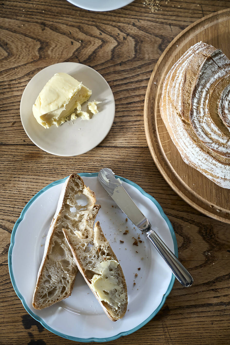 Reminiscence Green Galon - Set of plates by Degrenne Paris