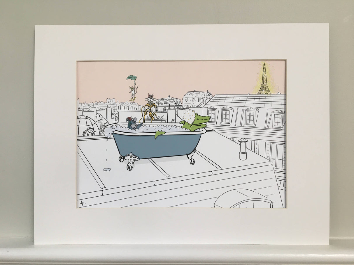 Paris 2052 Print -  ANNE VUITTON illustrations