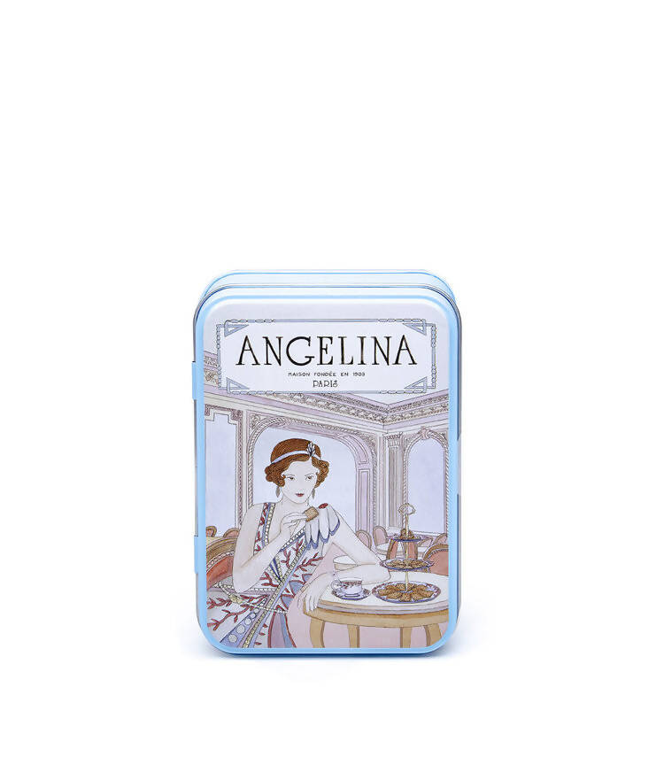 Crispy Crepes tin box by Angelina Paris
