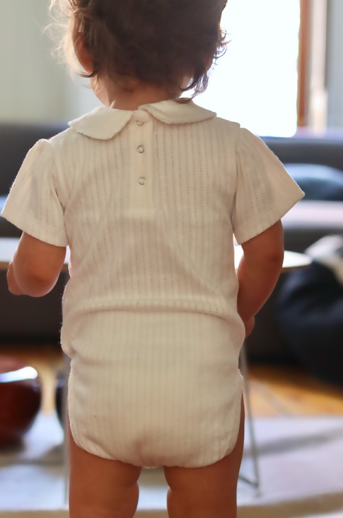 Onesie Blomet Bonjour - Maison Labiche