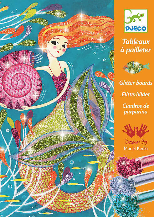 Glitter Boards Mermaids - Djeco