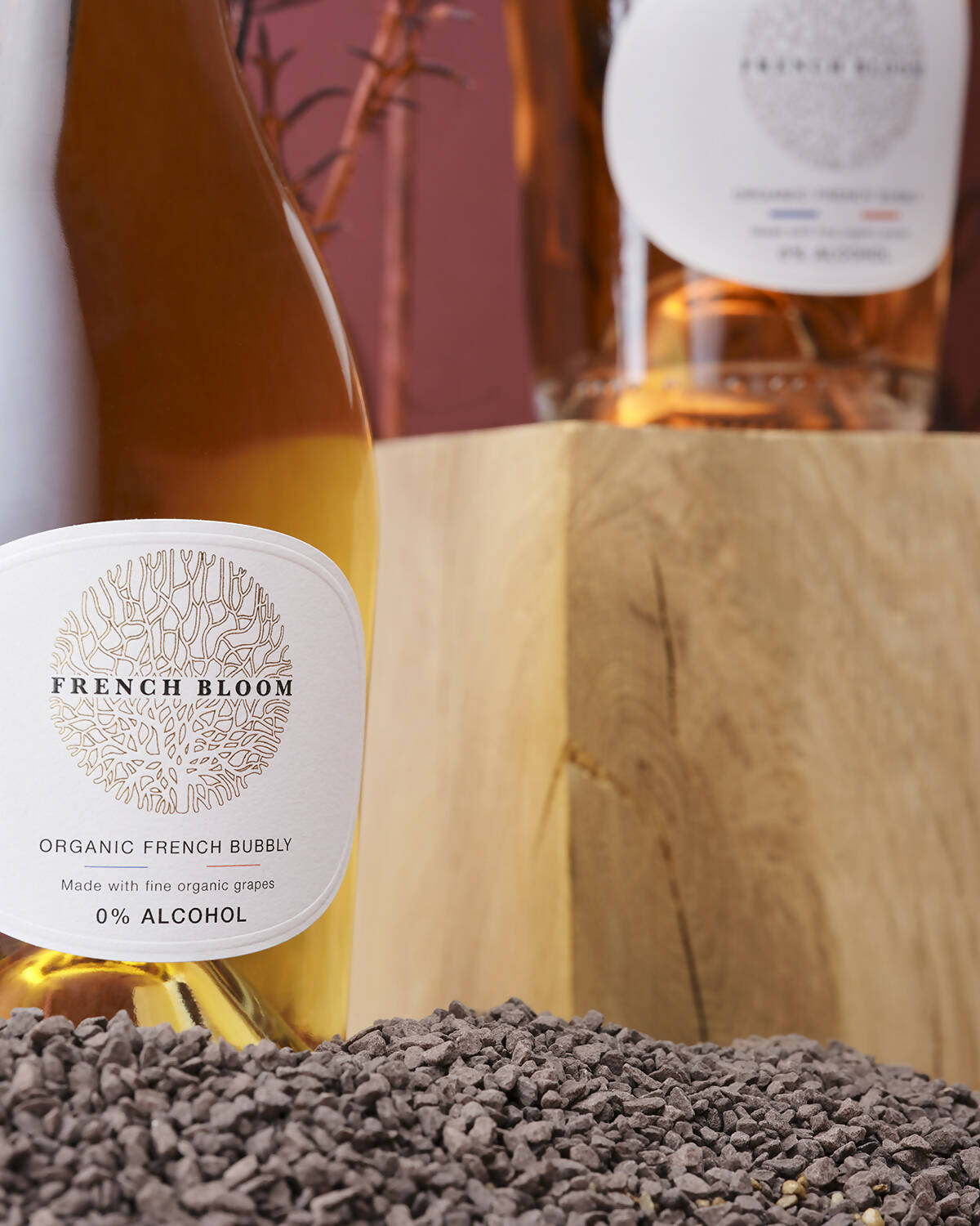 French Bloom Le Rosé Non alcoholic sparkling wine