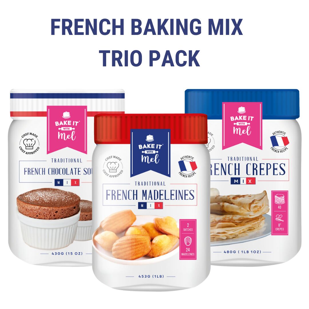 French Baking Mix Trio Pack