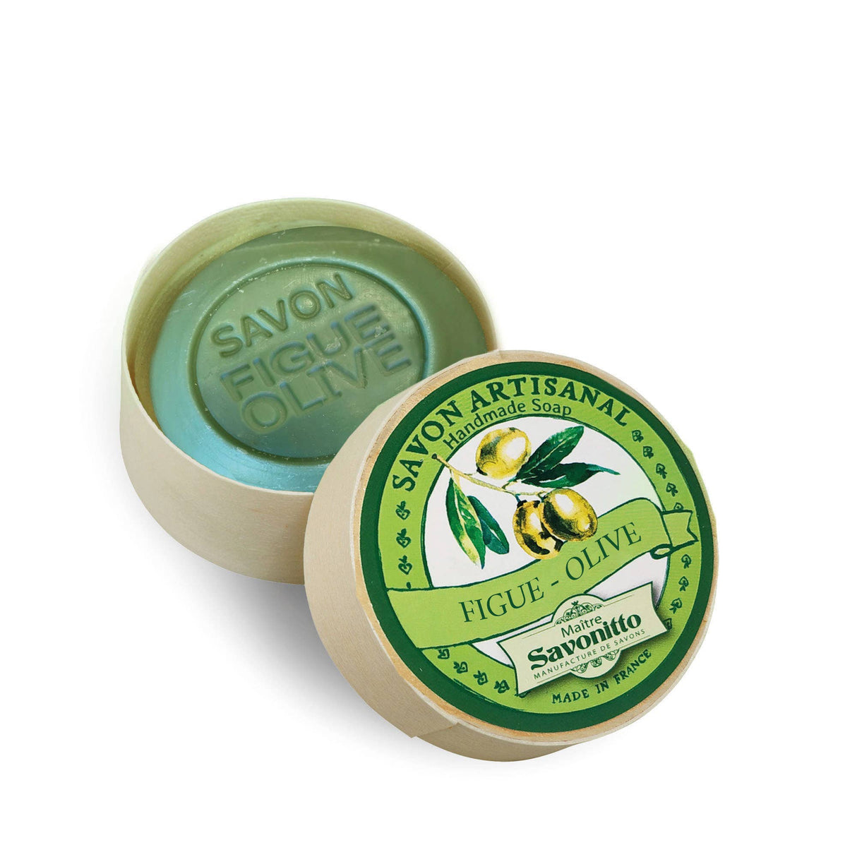 Fig & Olive Soap in Wooden Box 100g