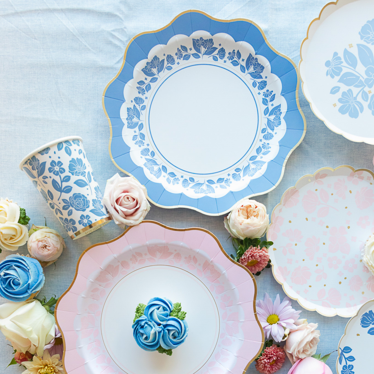 Floral Paper cups