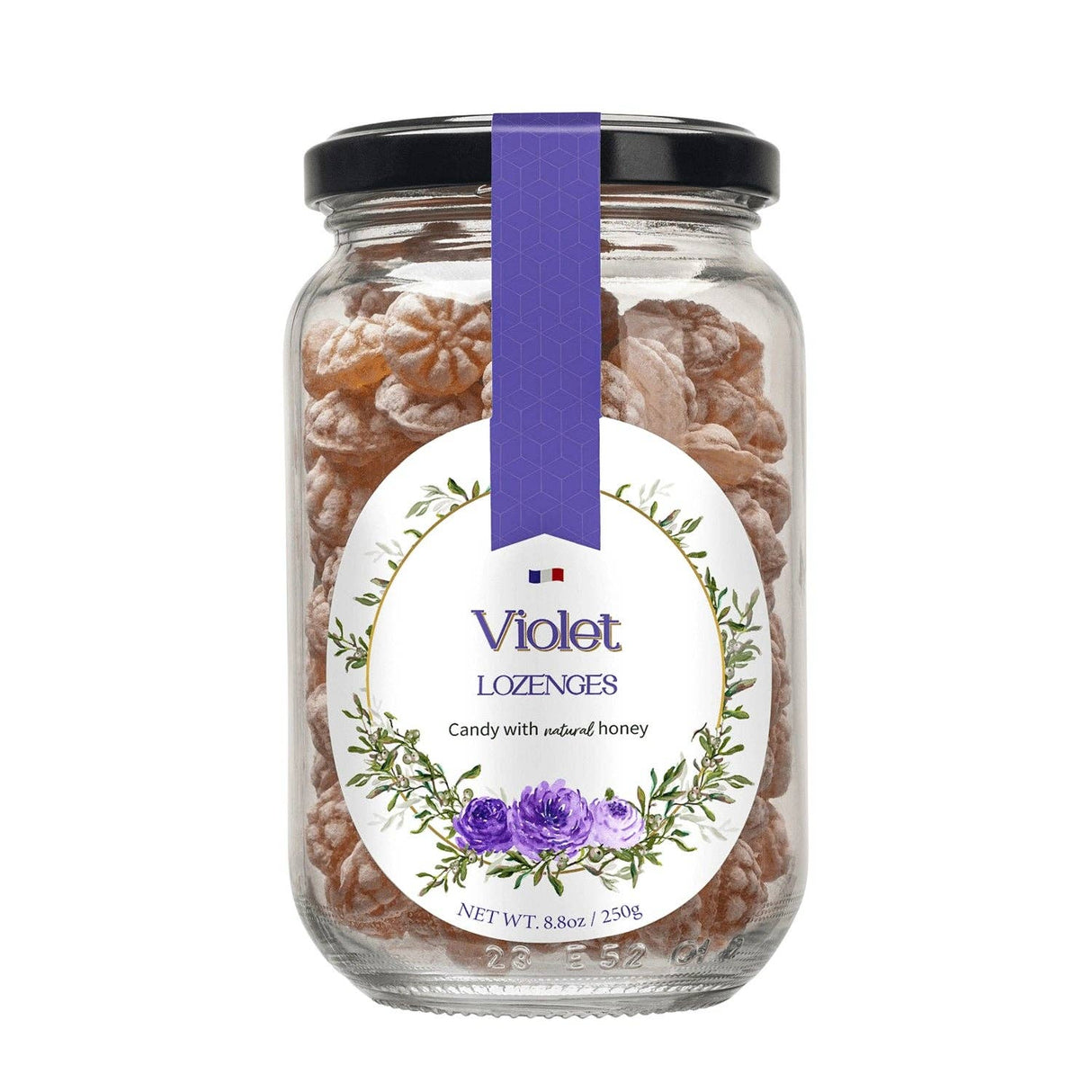 Violet Flavor Honey Lozenges 8.8oz