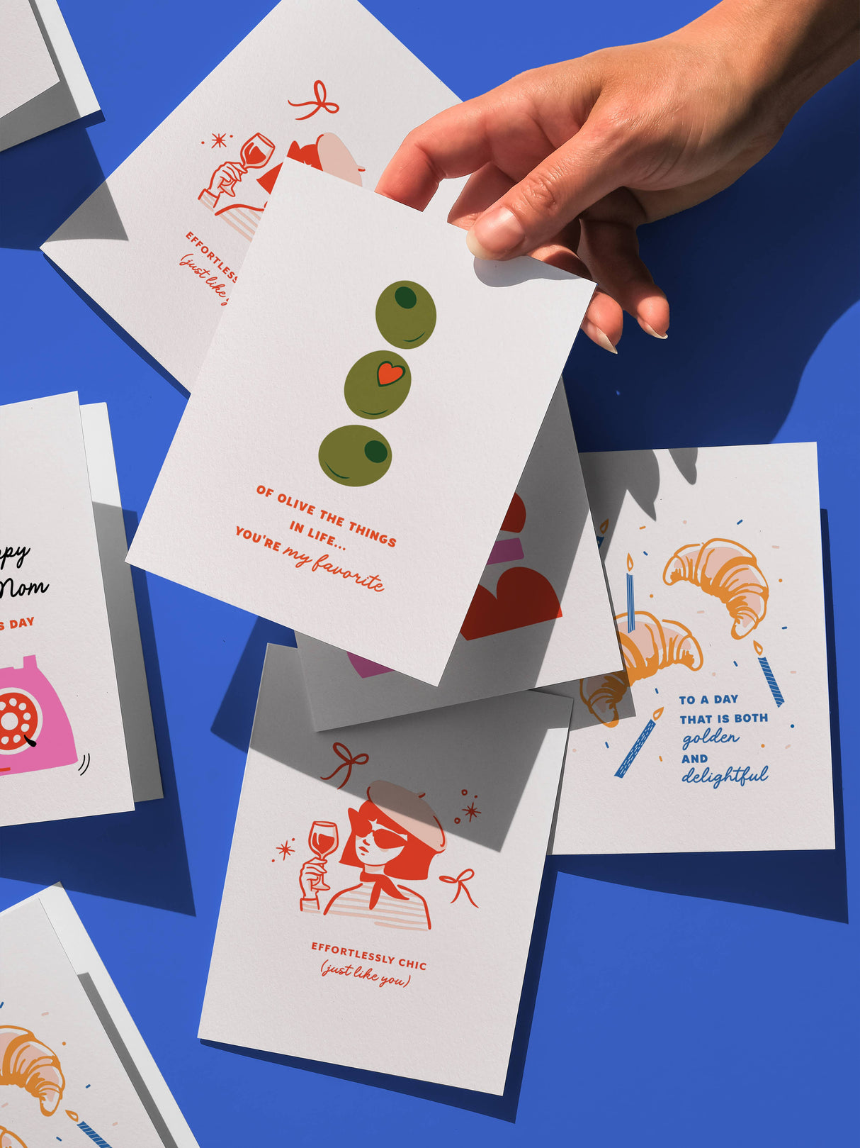 Effortlessly Chic  Friendship Greeting Card