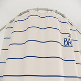 Rubber Duck Striped Shower Curtain — 'Le Bain' Kid's Bathroom Decor