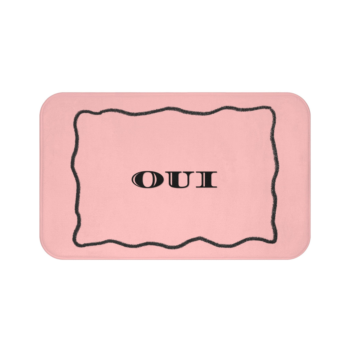 OUI Pink Bath Mat