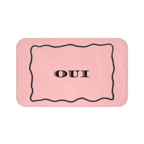OUI Pink Bath Mat