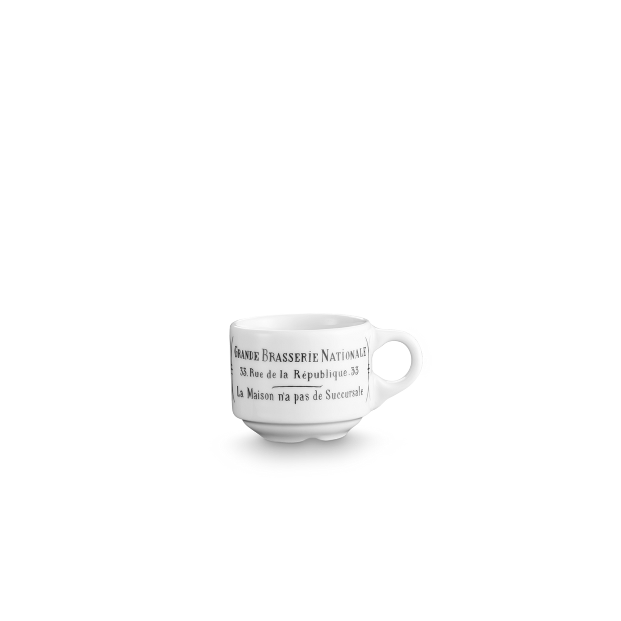 Pillivuyt Brasserie Cups, Set of 4