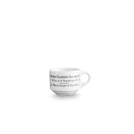 Pillivuyt Brasserie Cups, Set of 4