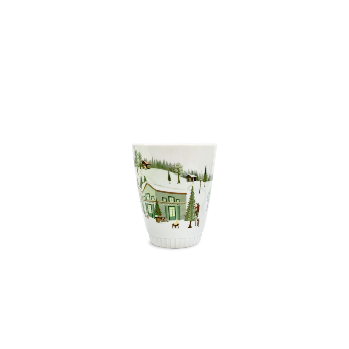 Pillivuyt Winter Decor Toulouse Tumbler 9 oz, Set of 4