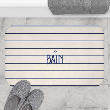 Le Bain Striped Bath Mat