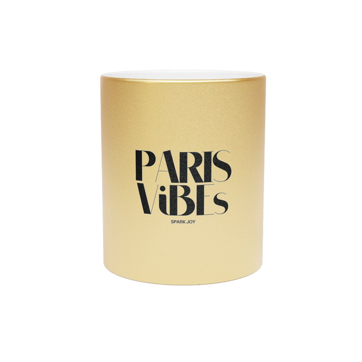 Metallic Paris Vibes Spark Joy Mug