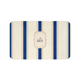 Le Bain Classic Striped Bath Mat, SEA BLUE