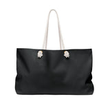 Black Weekender Tote Bag - OUI ,Oui!